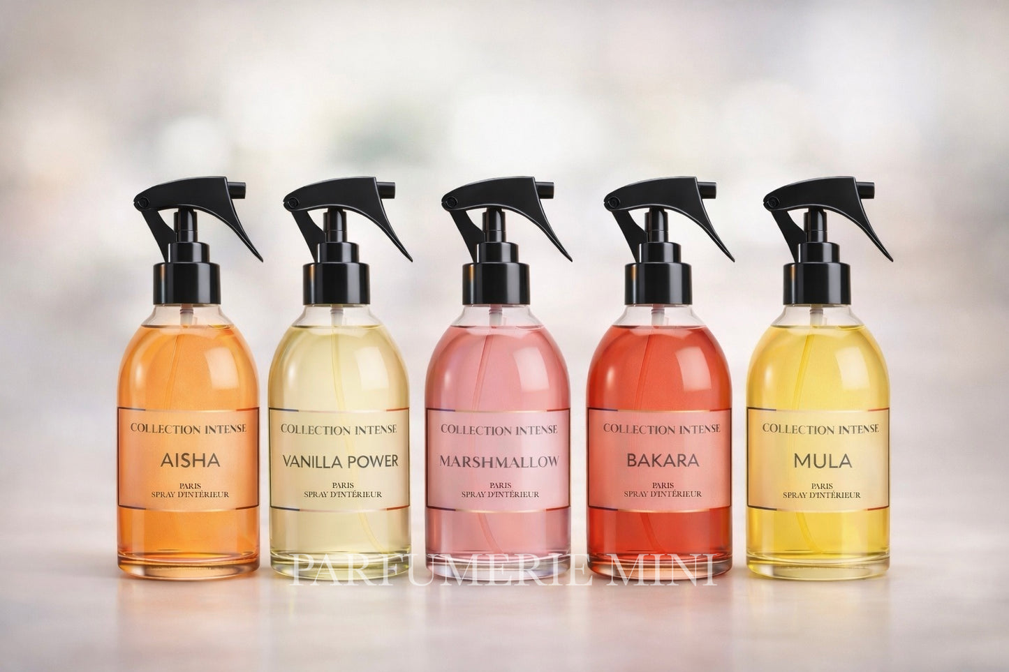 LOT DE 5 SPRAYS 250ML Collection Privée
