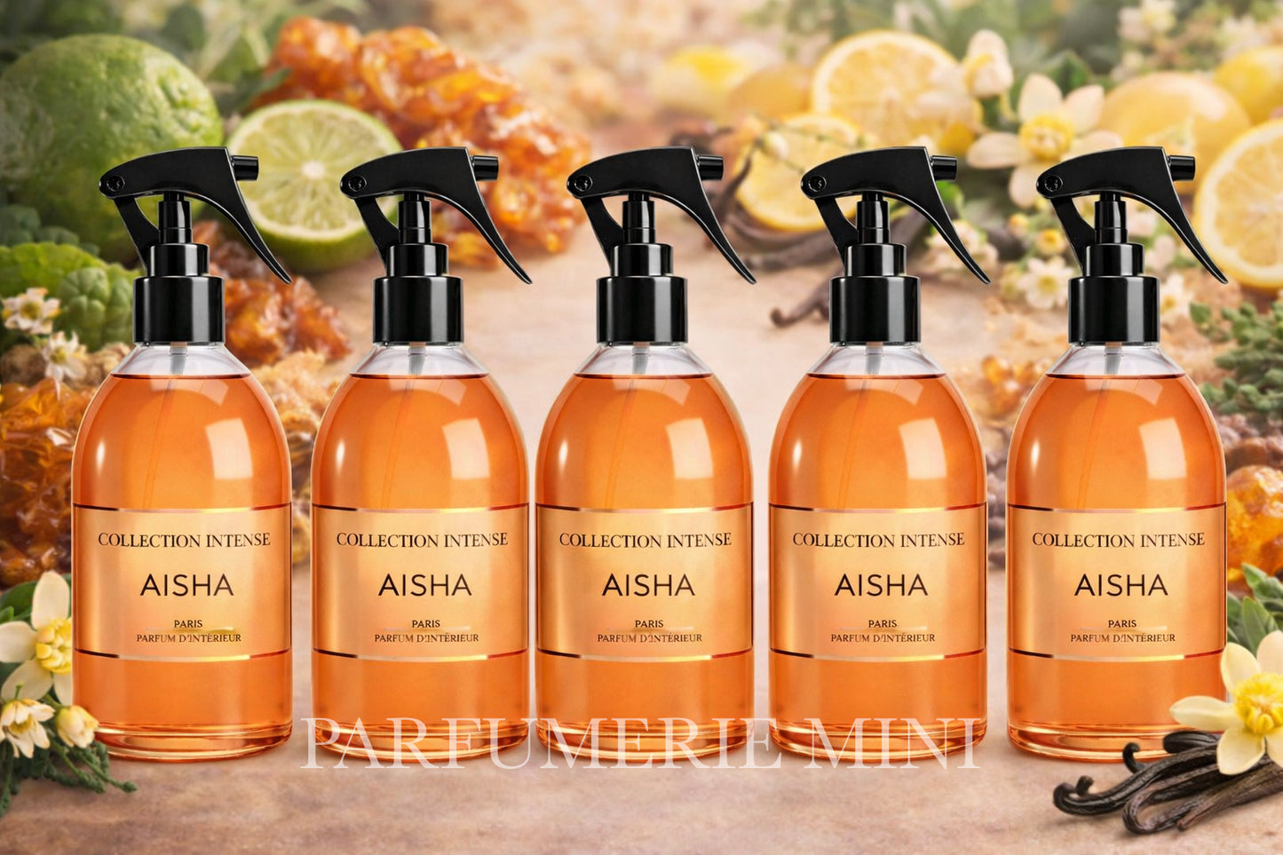 LOT DE 5 SPRAYS 250ML Collection Intense