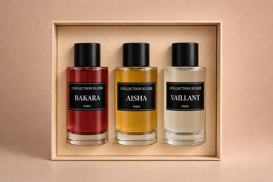 LOT DE 3 PARFUMS - Collection Élixir 6,66€/l'u