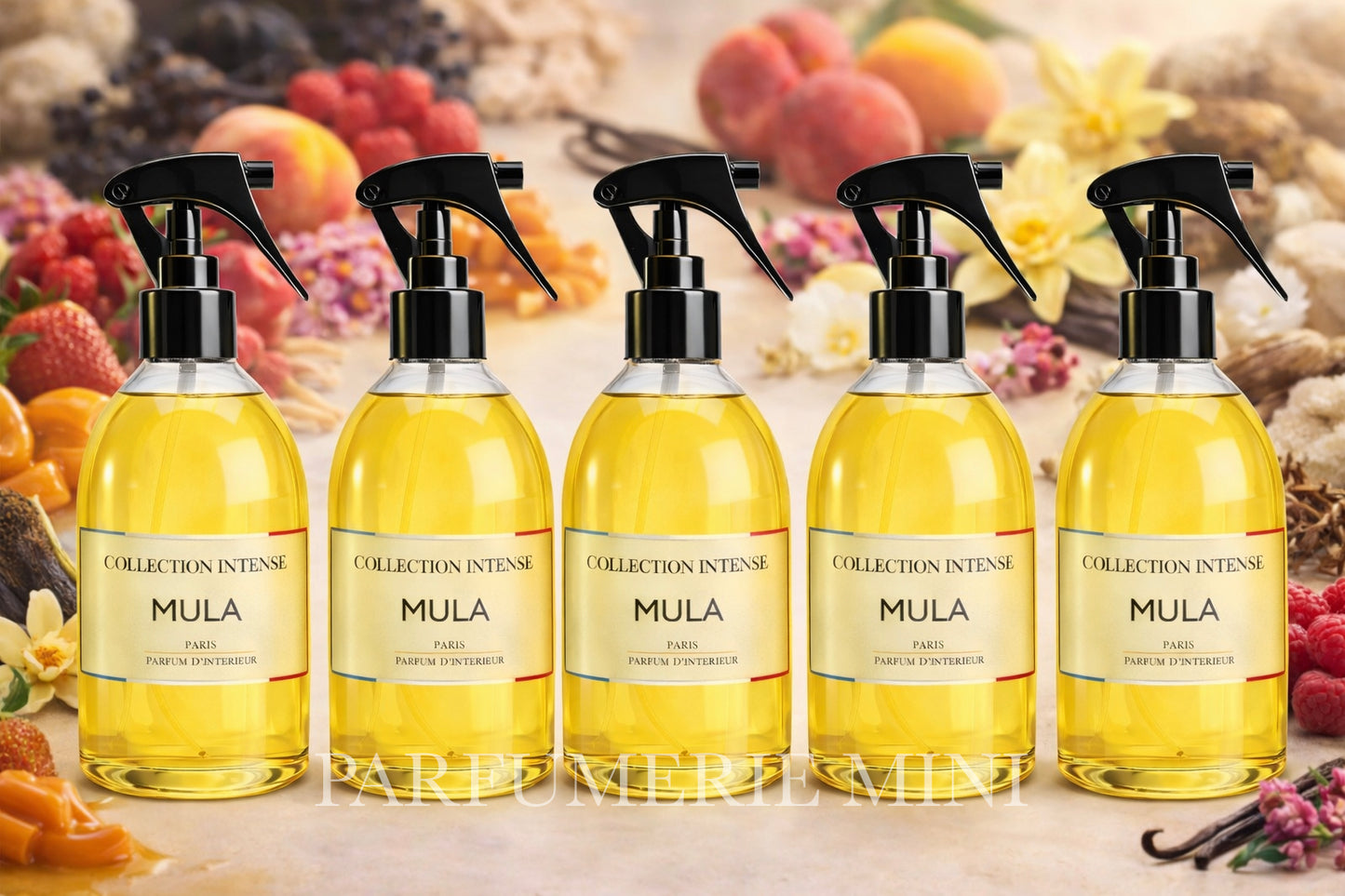 LOT DE 5 SPRAYS 250ML Collection Intense