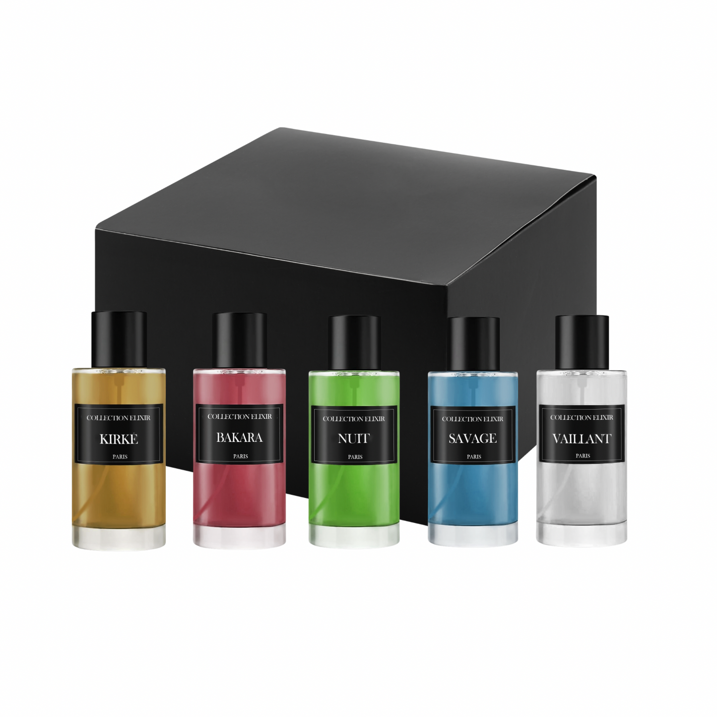 LOT DE 5 PARFUMS - Collection Élixir 5,60€/l'u